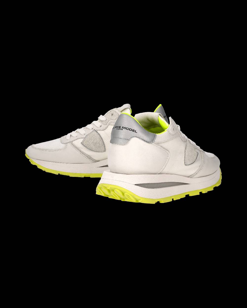 Philippe Model Sneaker Tropez Haute Donna, Bianco e Giallo Offerta speciale della fabbrica