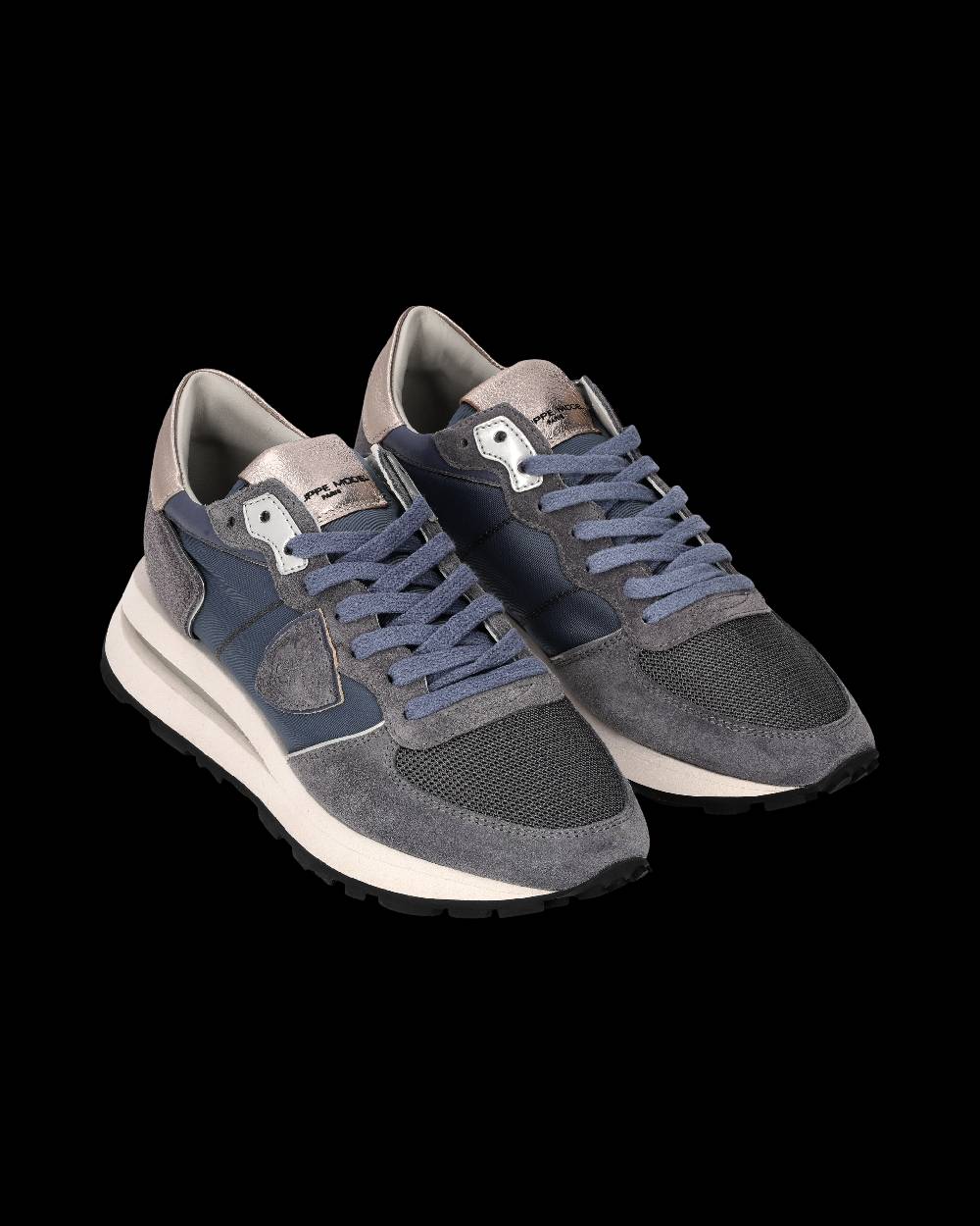 Philippe Model Sneaker Tropez Haute Donna, Denim