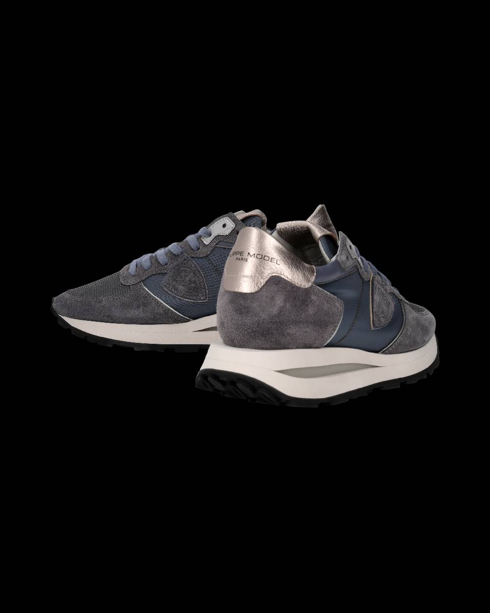 Philippe Model Sneaker Tropez Haute Donna, Denim Sostegno trimestrale