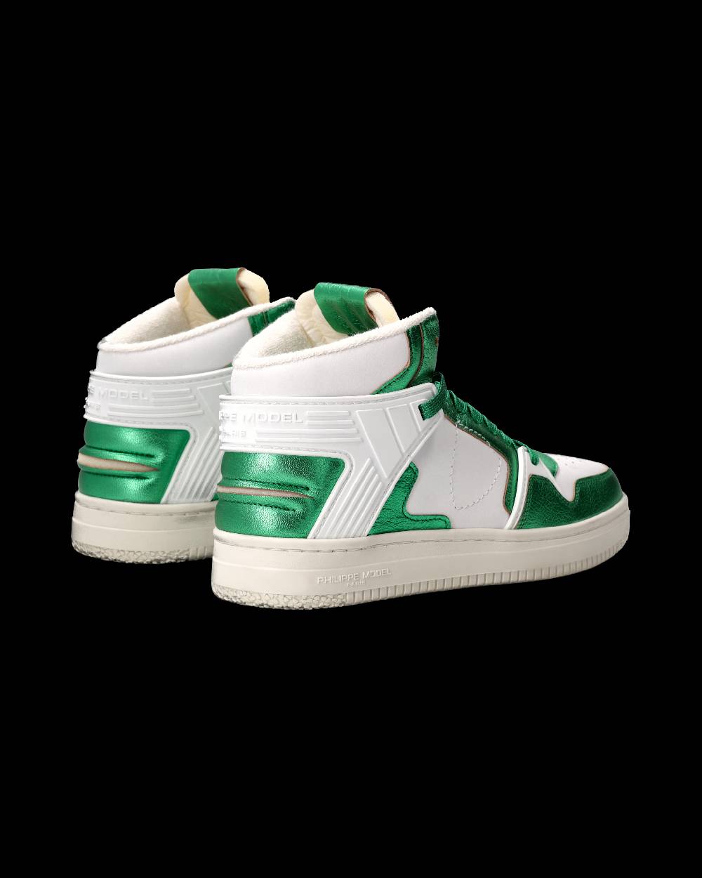Philippe Model Sneaker La Grande Donna, Bianco e Verde Discount Store per i nuovi prodotti