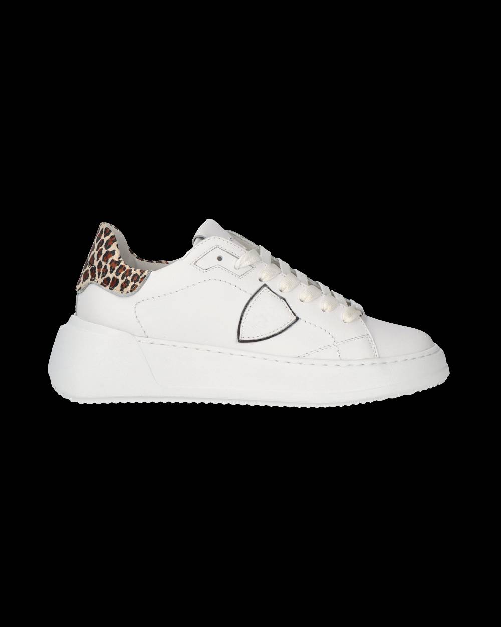 Philippe Model Sneaker Tres Temple Donna, Bianco e Beige Solo un giorno rimasto