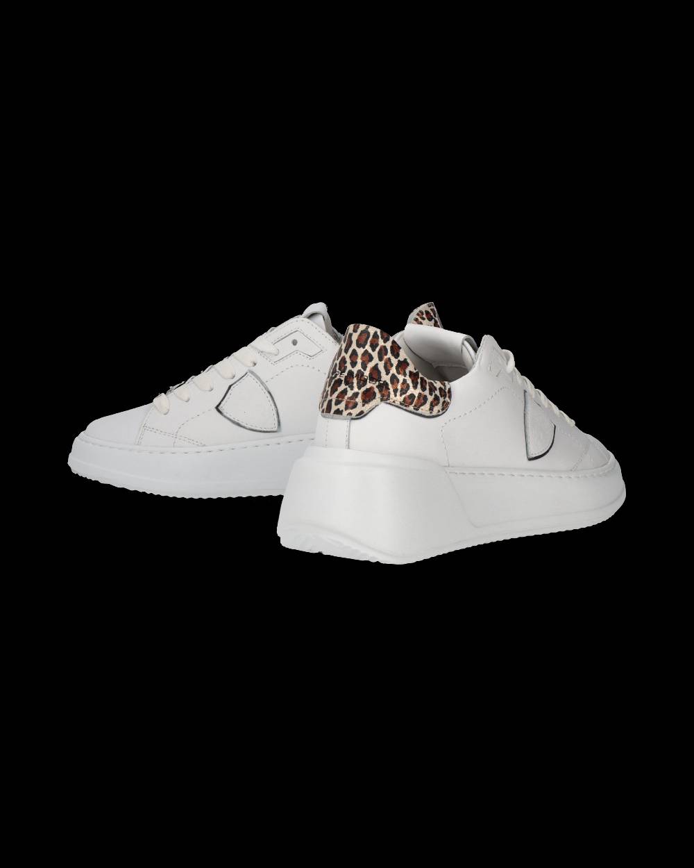 Philippe Model Sneaker Tres Temple Donna, Bianco e Beige Solo un giorno rimasto