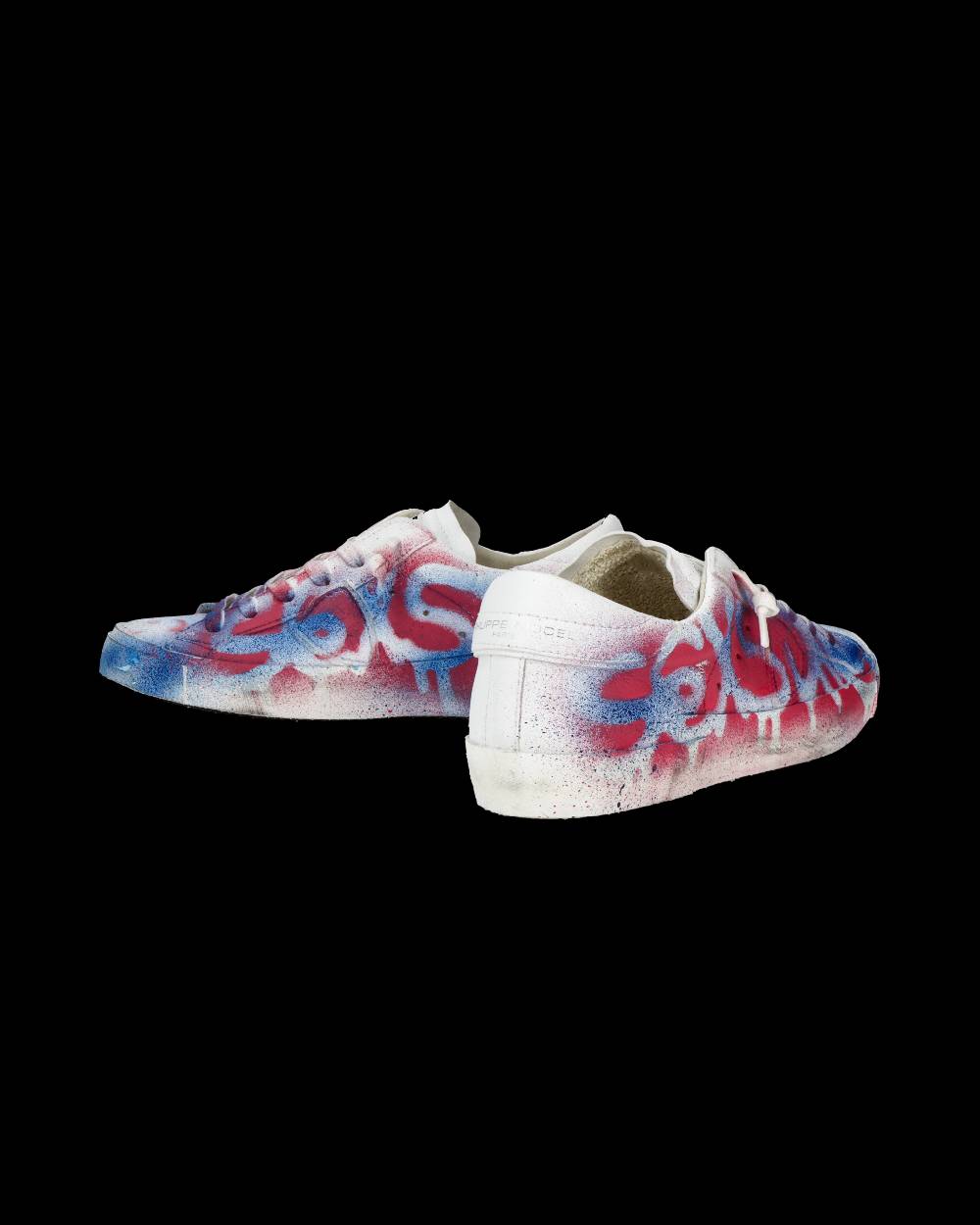 Philippe Model Sneaker bassa PRSX donna - bianco, rosso e blu Enormi sconti