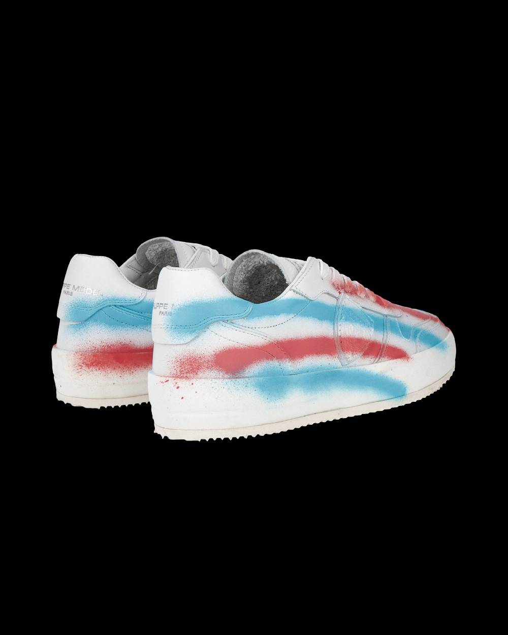Philippe Model Sneaker bassa Nice donna - bianco, rosa e azzurro 50% di sconto con spedizione gratuita