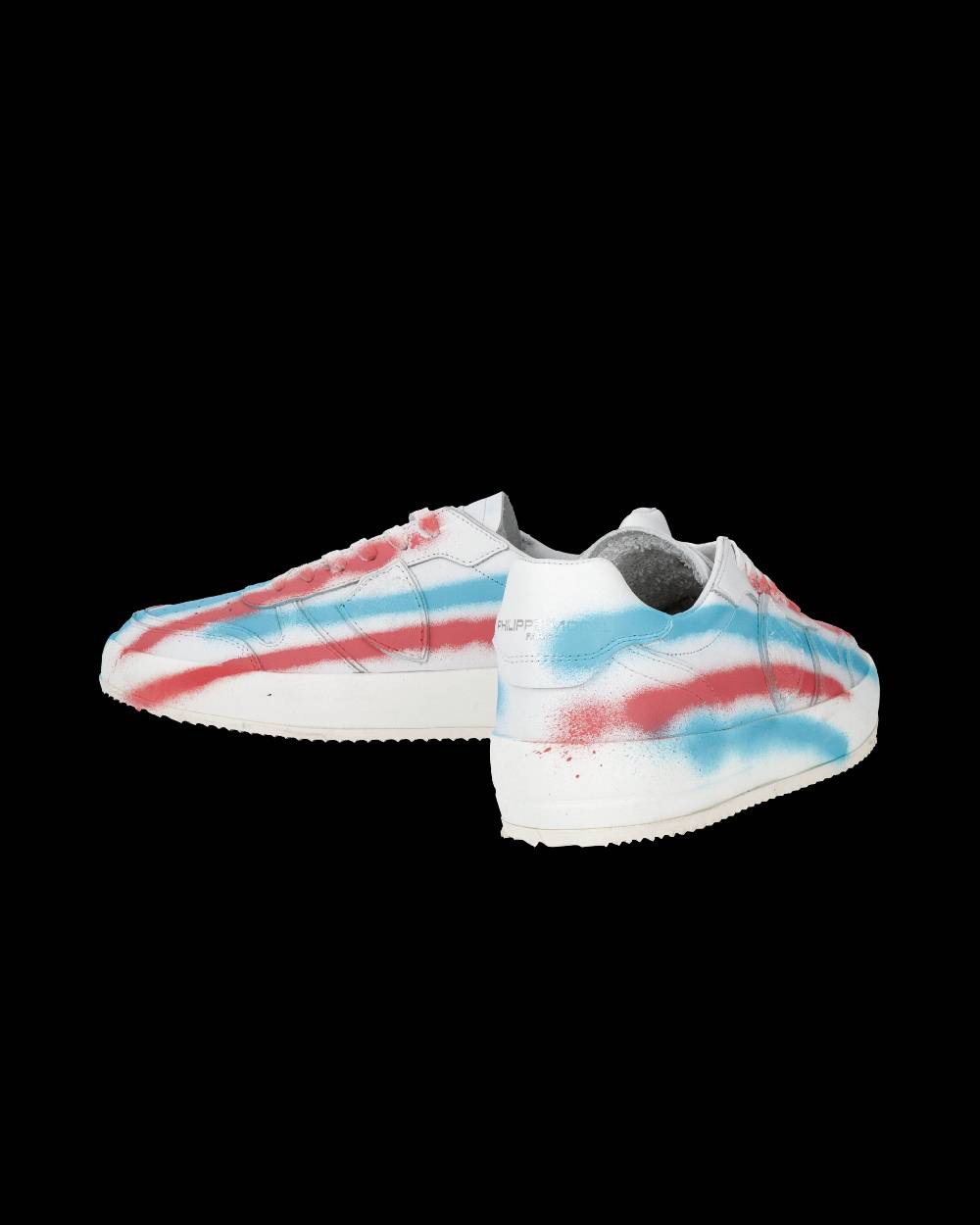 Philippe Model Sneaker bassa Nice donna - bianco, rosa e azzurro 50% di sconto con spedizione gratuita