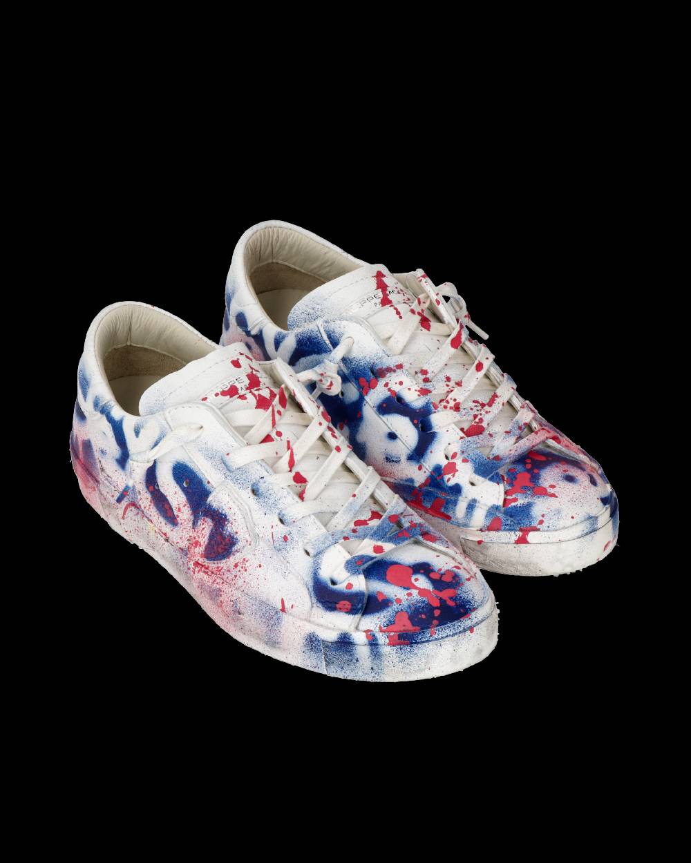 Philippe Model Sneaker bassa PRSX donna - bianco, blu e rosso Esporta salva