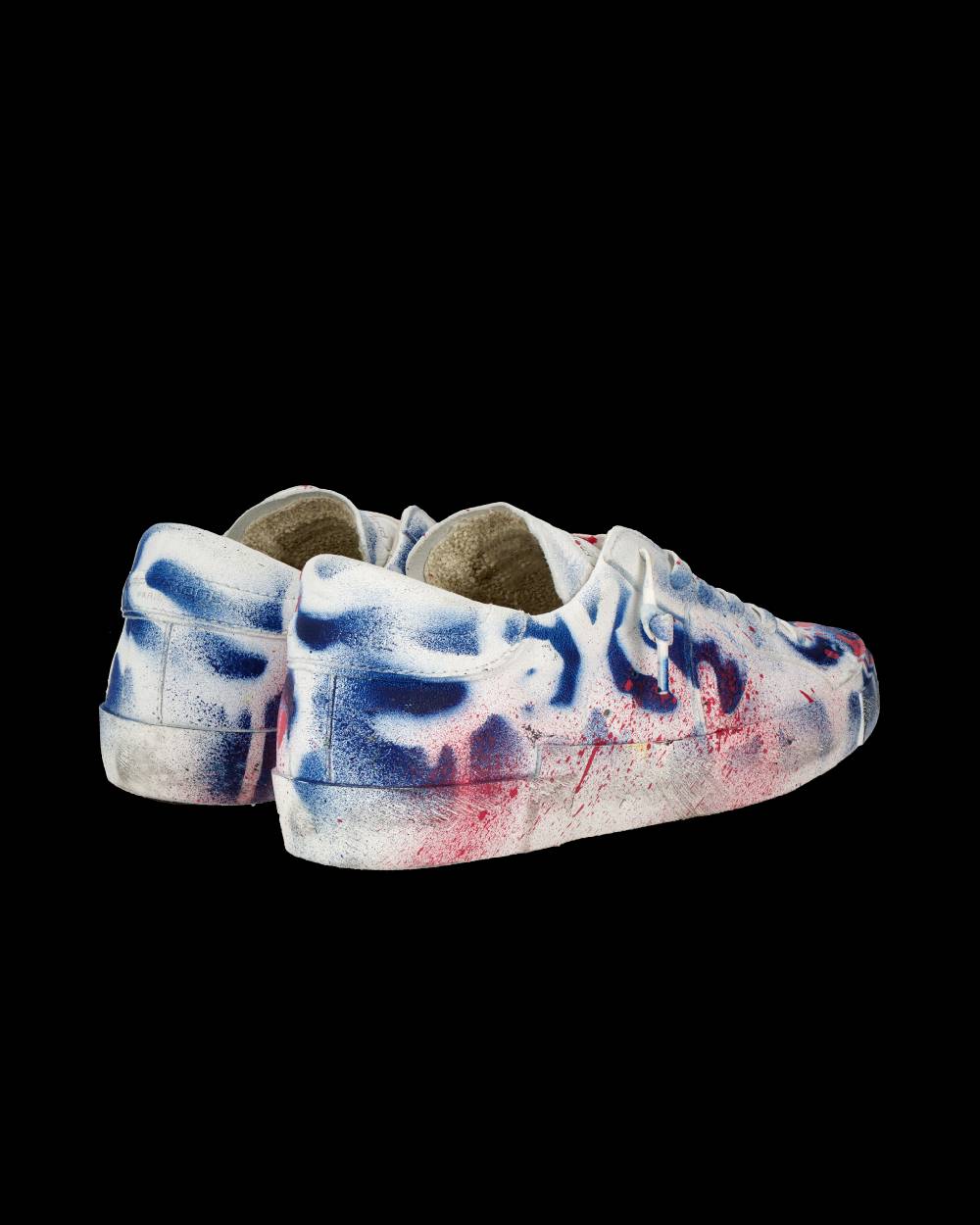 Philippe Model Sneaker bassa PRSX donna - bianco, blu e rosso Esporta salva