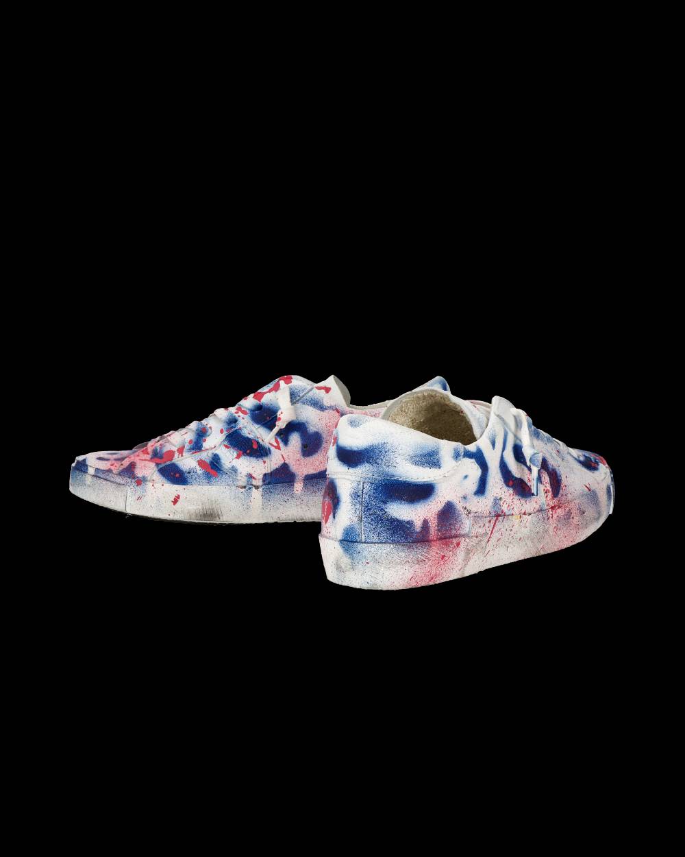 Philippe Model Sneaker bassa PRSX donna - bianco, blu e rosso Esporta salva