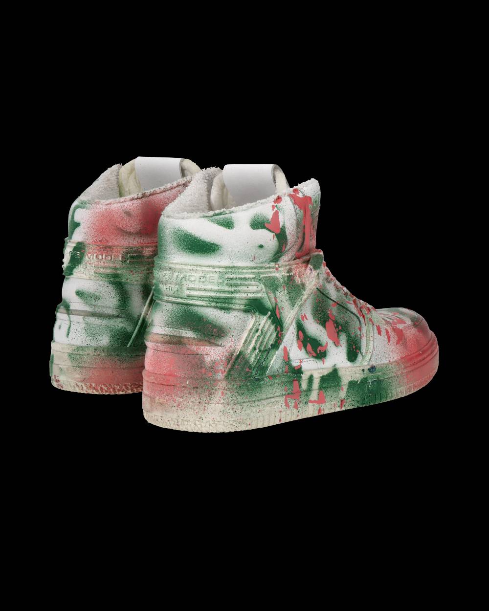 Philippe Model Sneaker mid La Grande donna - bianco, verde e rosa Black Friday Prezzi