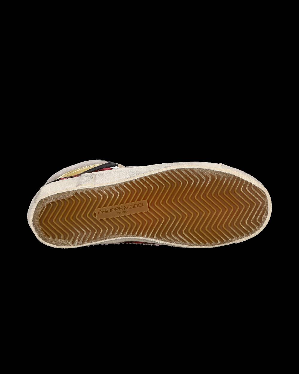 Philippe Model Sneaker casual Prsx da donna in nylon e pelle - Nero e argento 50% di sconto per tempo limitato