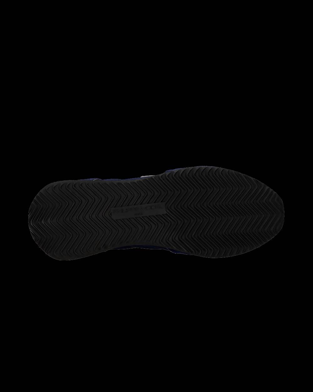 Philippe Model Sneaker casual Trpx da uomo in nylon e pelle - Blu e rosso Spedizione Gratuita