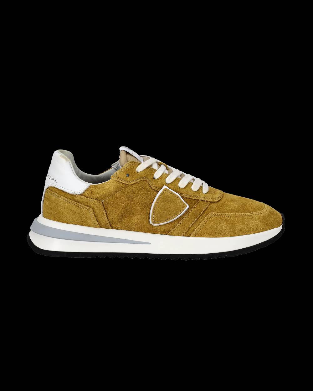 Philippe Model Sneakers Tropez 2.1 da Uomo Senape in Pelle Scamosciata Consegna Veloce