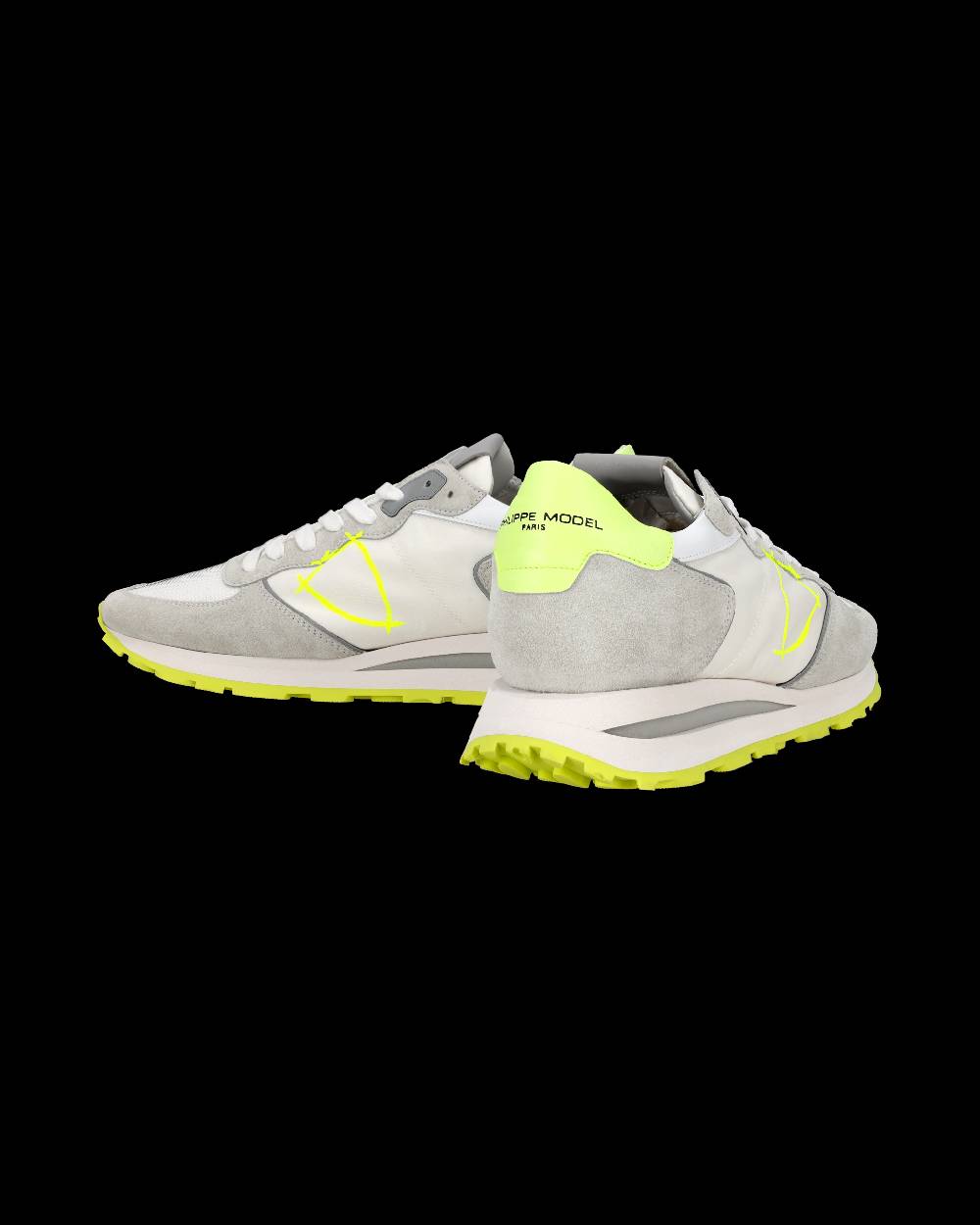 Philippe Model Sneaker basse Tropez Haute uomo - bianco e giallo Online