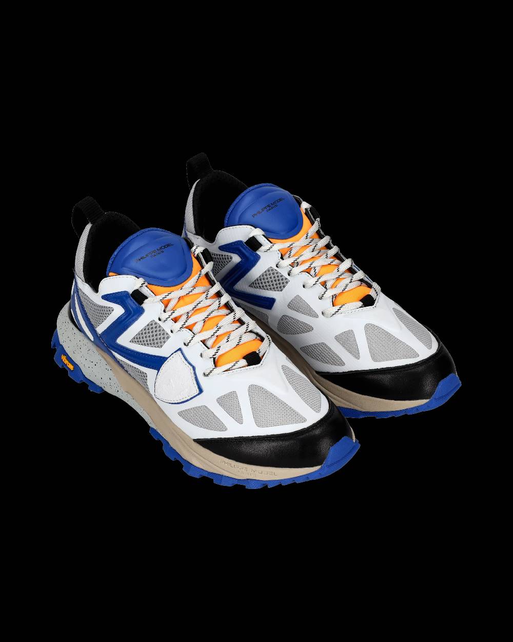 Philippe Model Sneaker trekking basse Rocx uomo - bianco e bluette