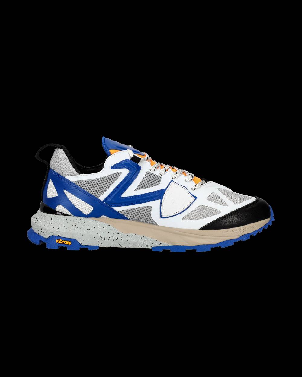 Philippe Model Sneaker trekking basse Rocx uomo - bianco e bluette In Vendita