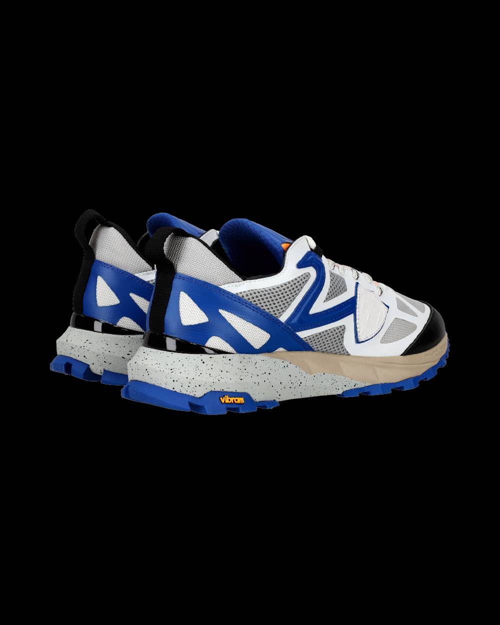 Philippe Model Sneaker trekking basse Rocx uomo - bianco e bluette In Vendita