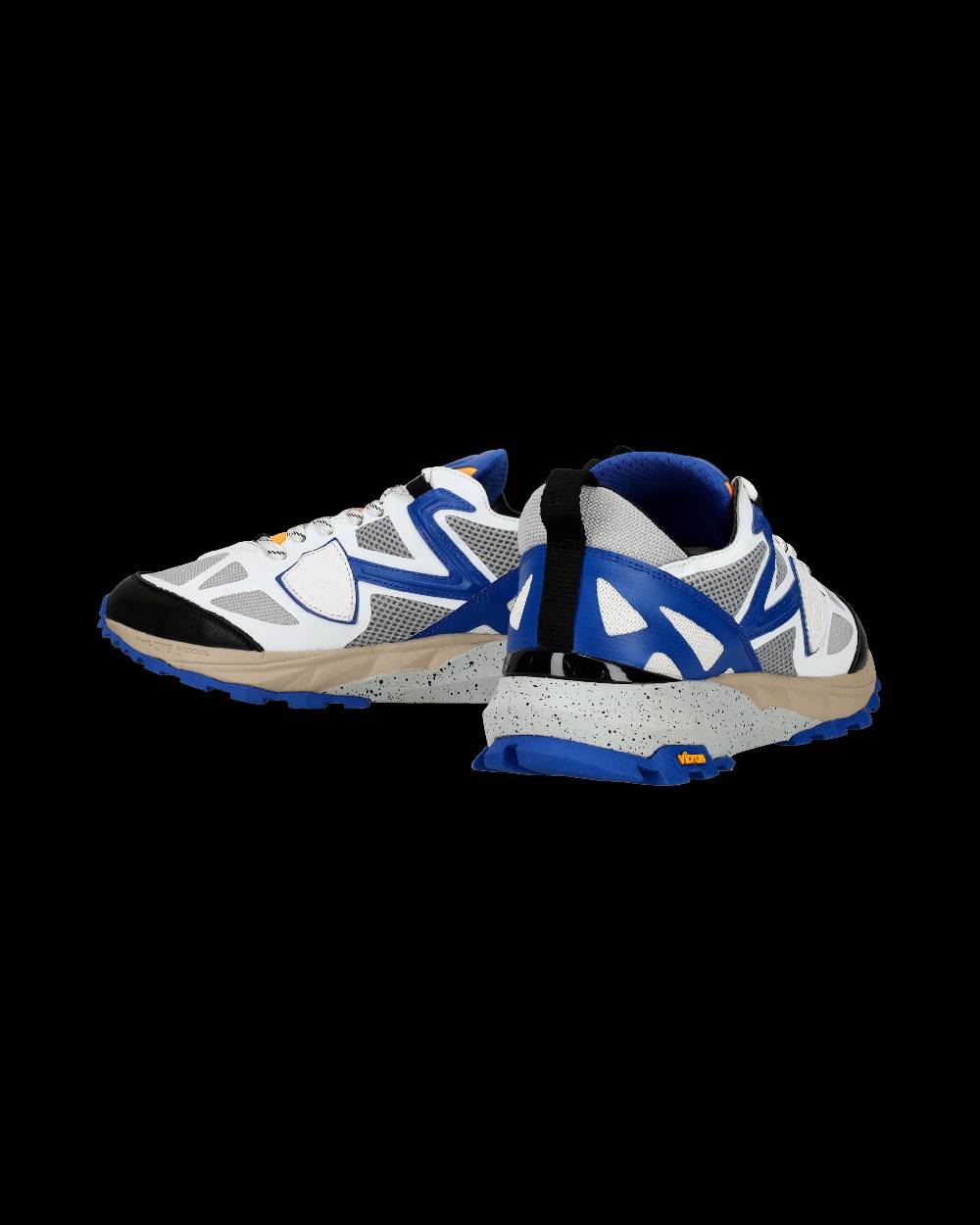 Philippe Model Sneaker trekking basse Rocx uomo - bianco e bluette In Vendita