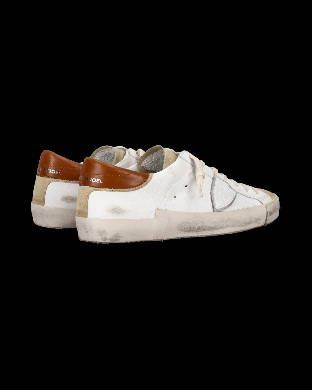 Philippe Model Sneaker basse Prsx uomo - beige e marrone Saldi Di Fabbrica