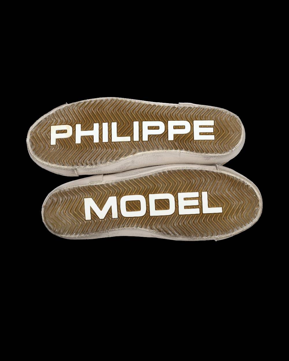 Philippe Model Sneaker basse Prsx uomo - beige e marrone Saldi Di Fabbrica