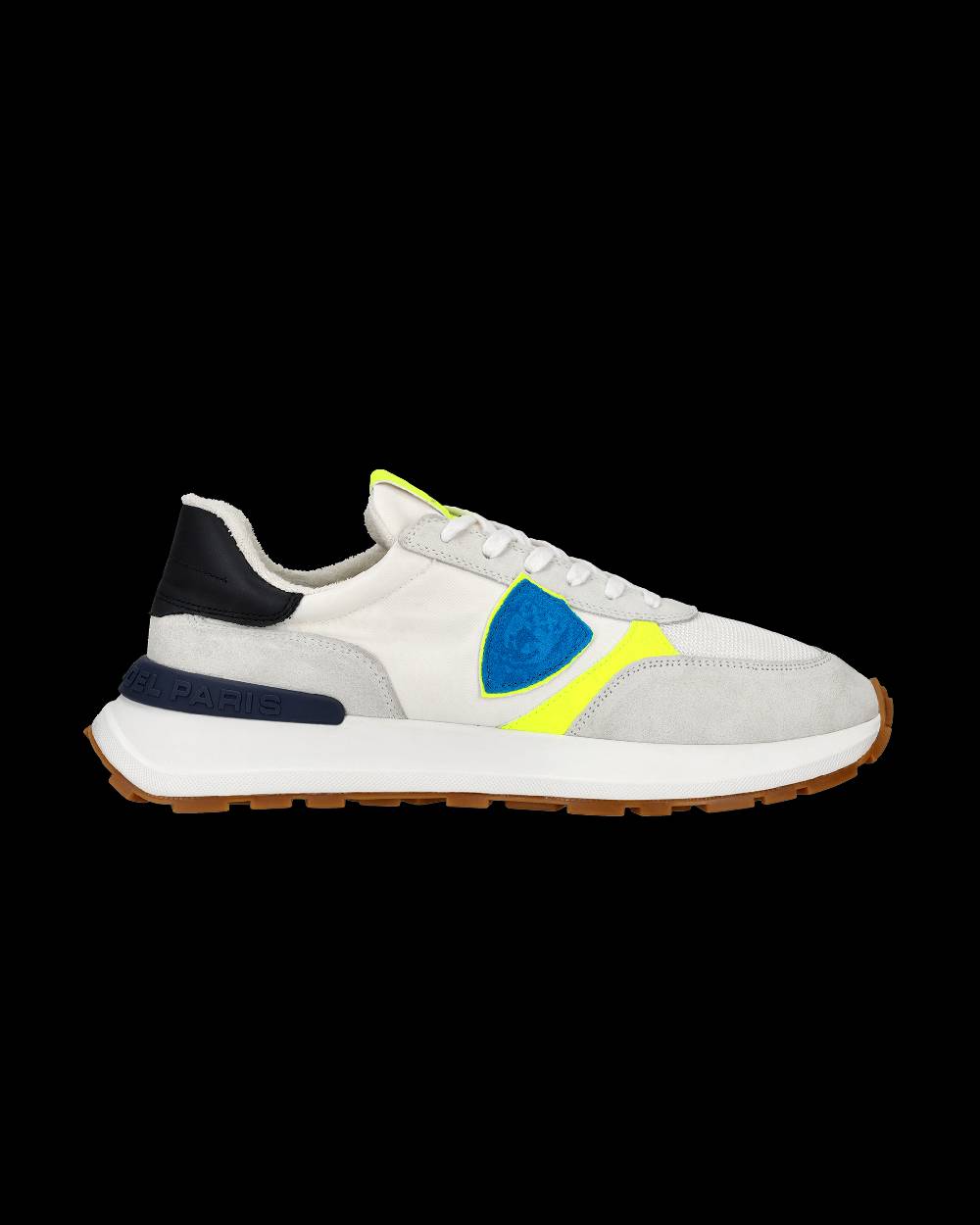 Philippe Model Sneakers Antibes Bianche Uomo in Tessuto Tecnico Moda