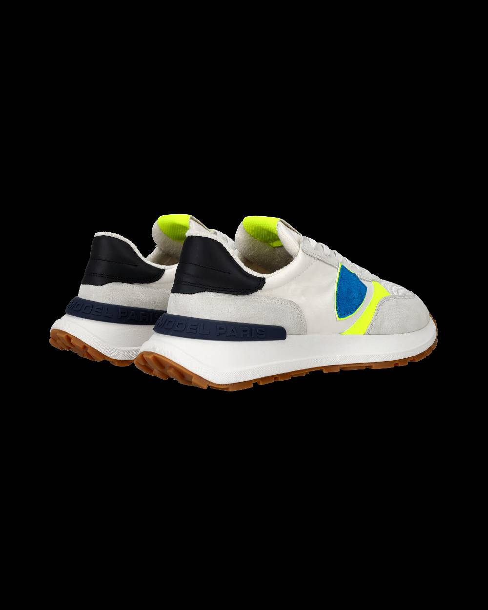 Philippe Model Sneakers Antibes Bianche Uomo in Tessuto Tecnico Moda