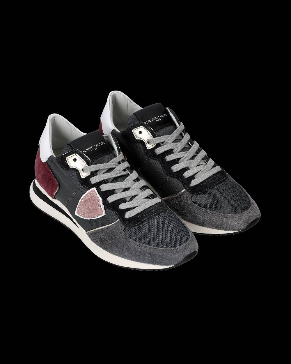 Philippe Model Sneakers Trpx Donna Nere in Tessuto Tecnico Prezzo di fabbrica