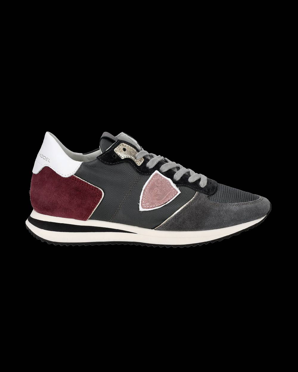 Philippe Model Sneakers Trpx Donna Nere in Tessuto Tecnico Prezzo di fabbrica