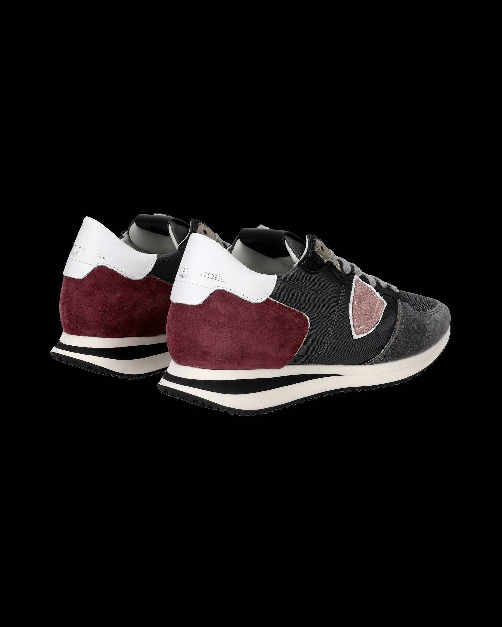 Philippe Model Sneakers Trpx Donna Nere in Tessuto Tecnico Prezzo di fabbrica