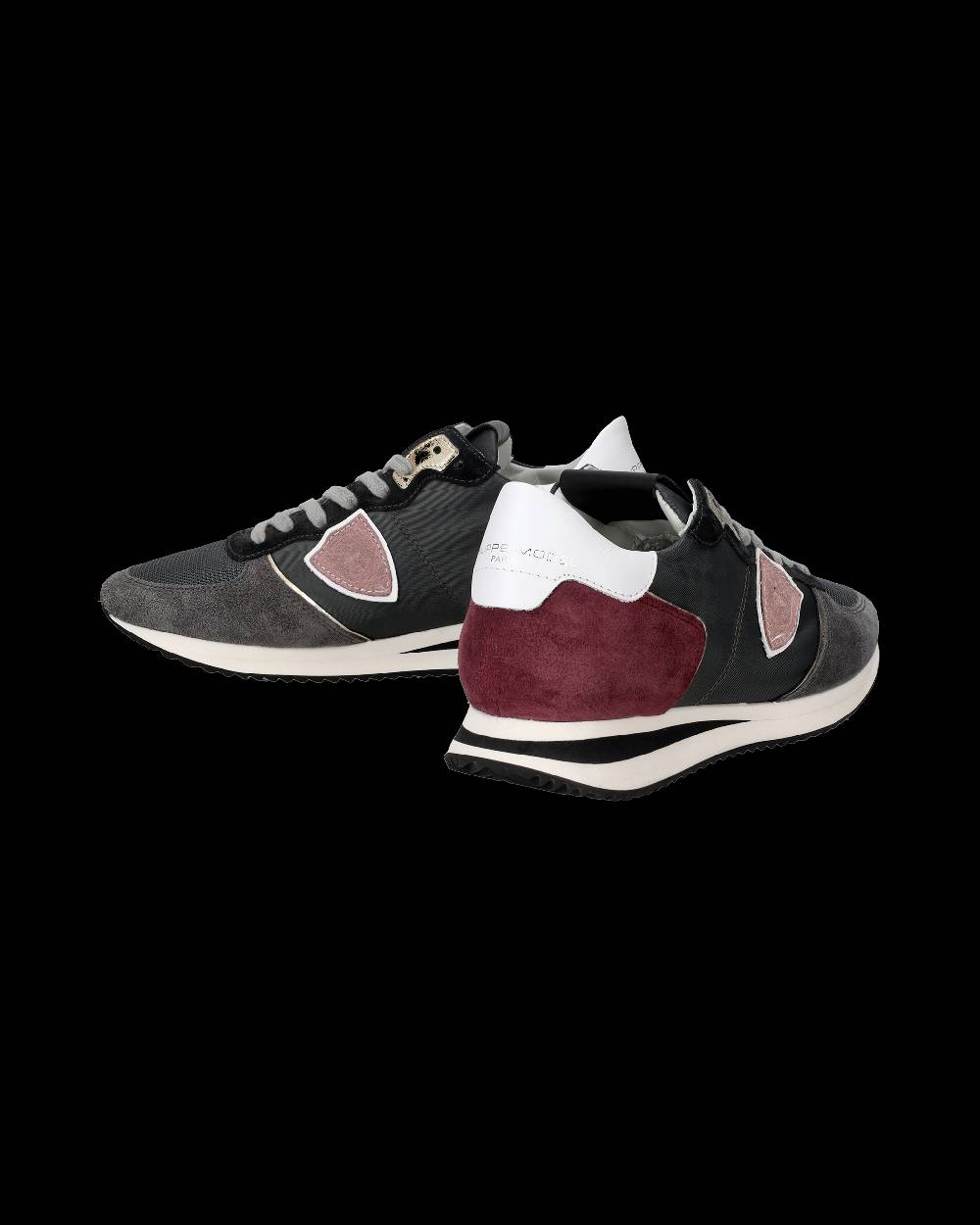 Philippe Model Sneakers Trpx Donna Nere in Tessuto Tecnico Prezzo di fabbrica