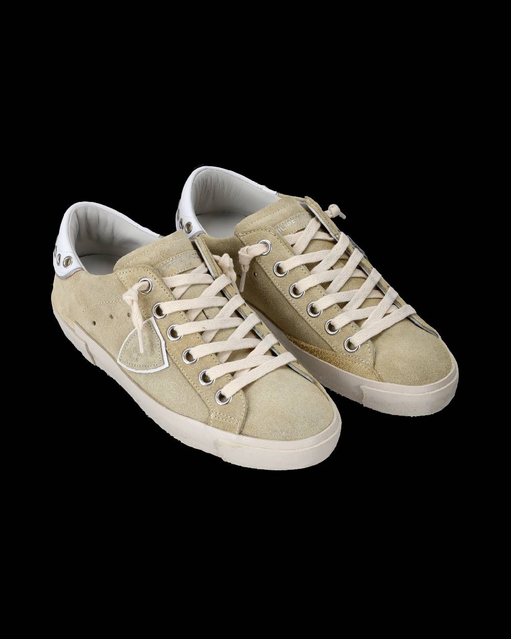 Philippe Model Sneakers Prsx da Donna Beige in Pelle Scamosciata Offerta speciale