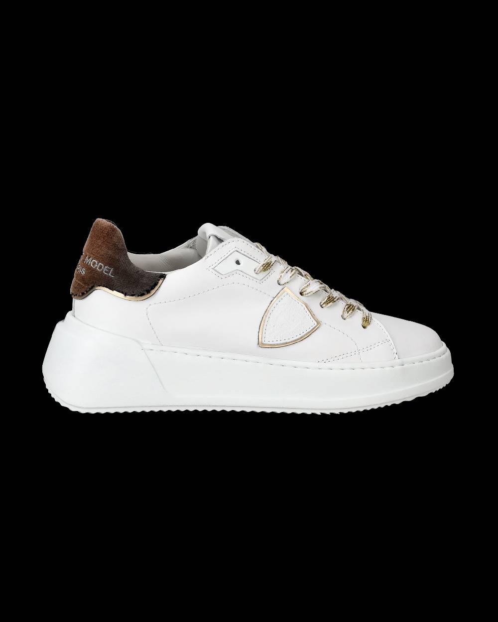 Philippe Model Sneaker basse Tres Temple donna - bianco e nero Flash Sale