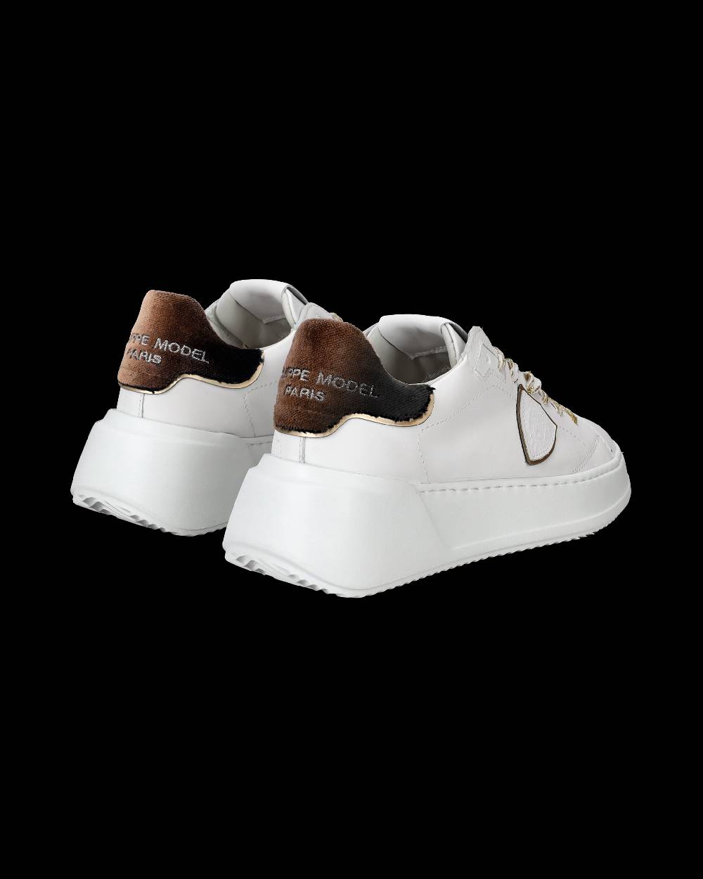 Philippe Model Sneaker basse Tres Temple donna - bianco e nero Flash Sale