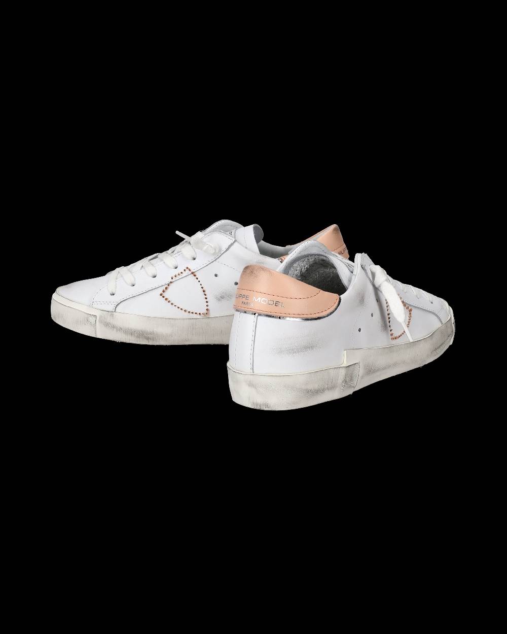 Philippe Model Sneakers Prsx da Donna Bianche in Pelle in Pelle Cyber Monday