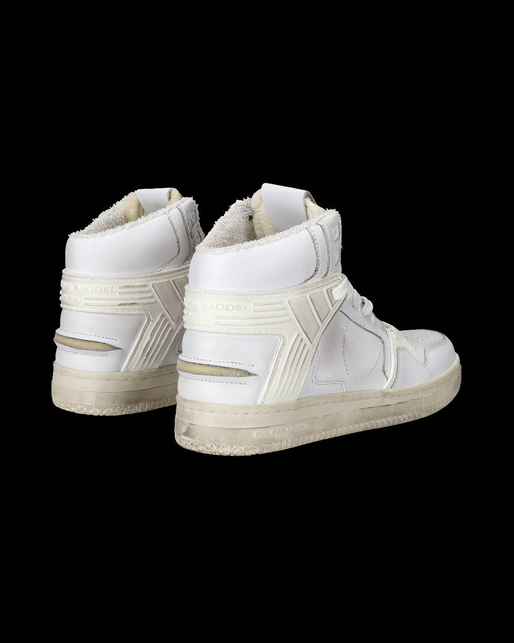 Philippe Model Sneakers Alte La Grande da Donna Bianche in Pelle Offerta Giorno del Papà