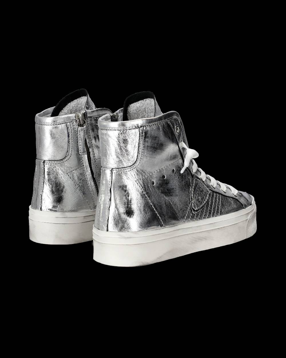 Philippe Model Sneaker alte Prsx Haute donna - argento Offerta San Valentino