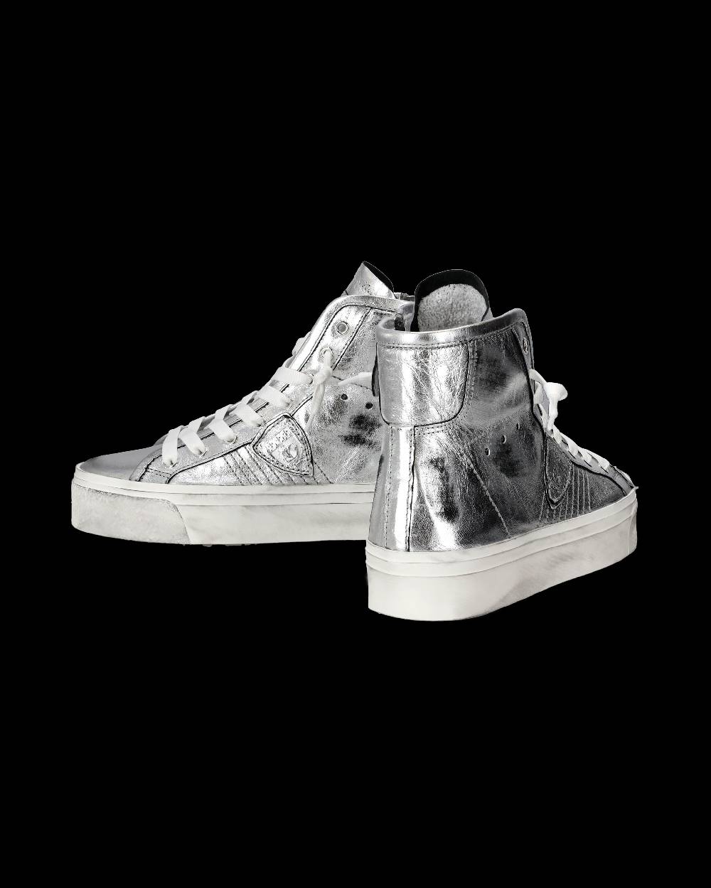 Philippe Model Sneaker alte Prsx Haute donna - argento Offerta San Valentino