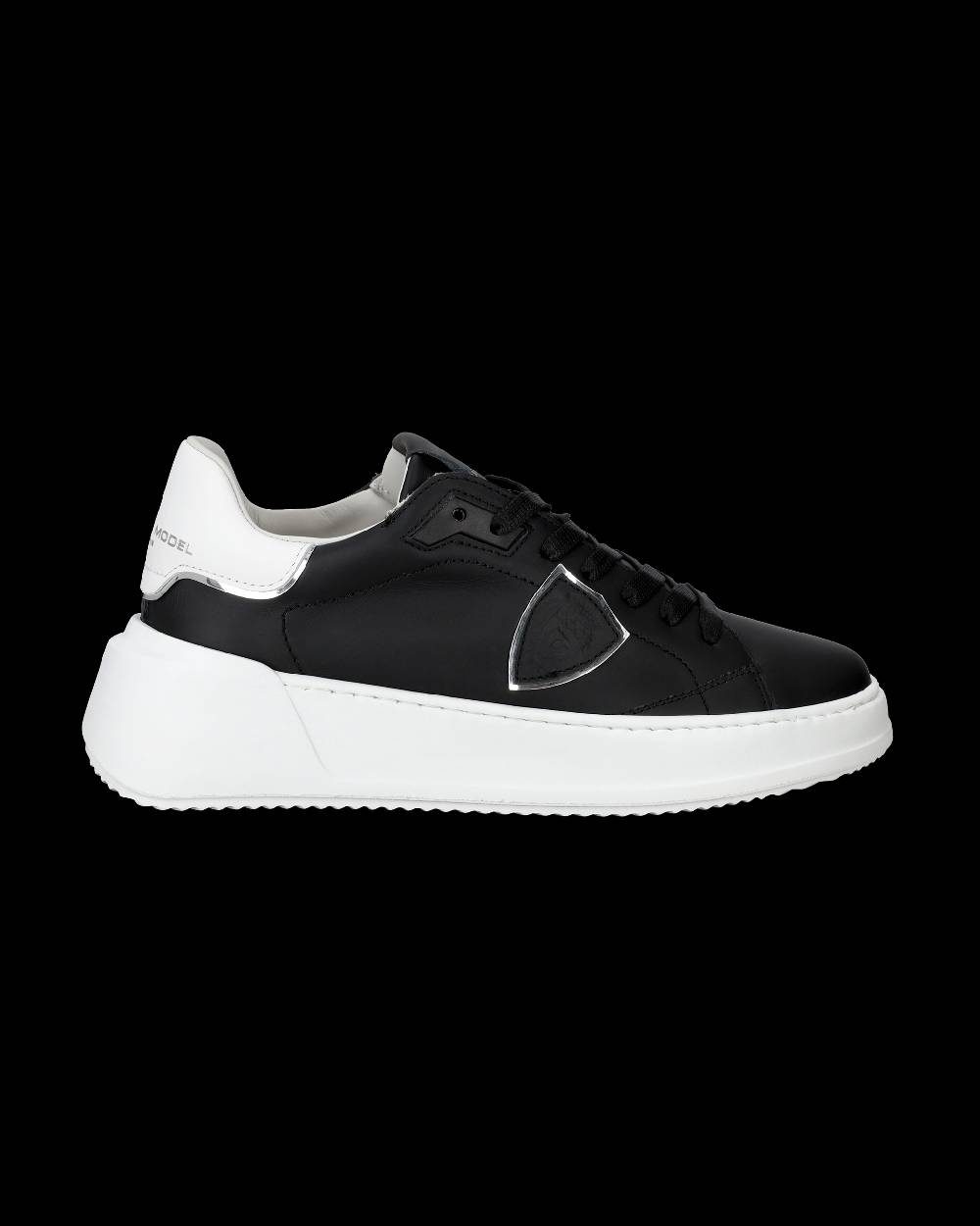 Philippe Model Sneaker basse Tres Temple donna - nero e bianco Offerta Anniversario