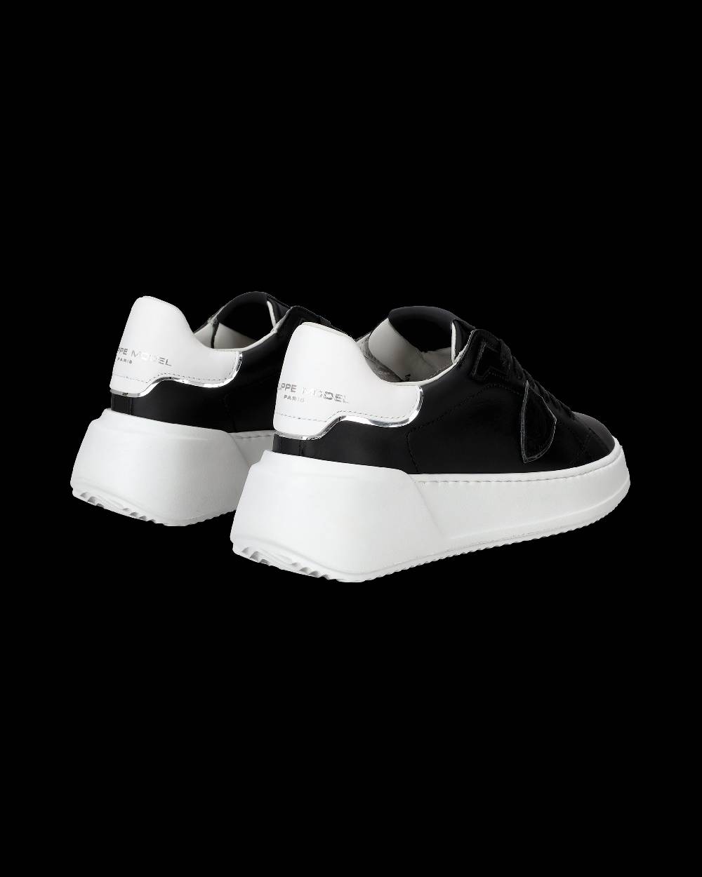 Philippe Model Sneaker basse Tres Temple donna - nero e bianco Offerta Anniversario