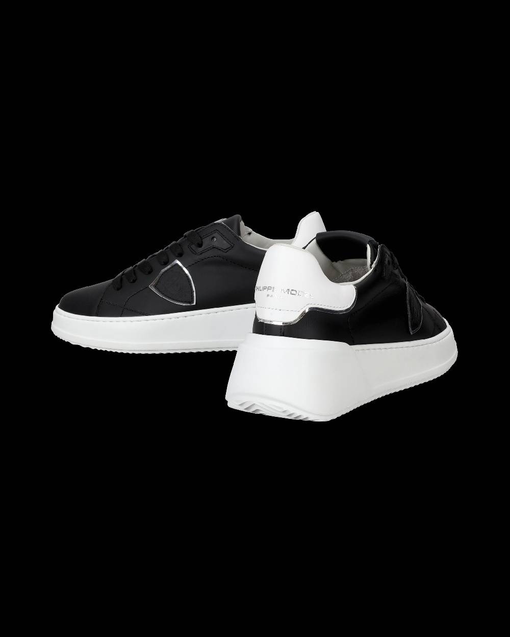 Philippe Model Sneaker basse Tres Temple donna - nero e bianco Offerta Anniversario