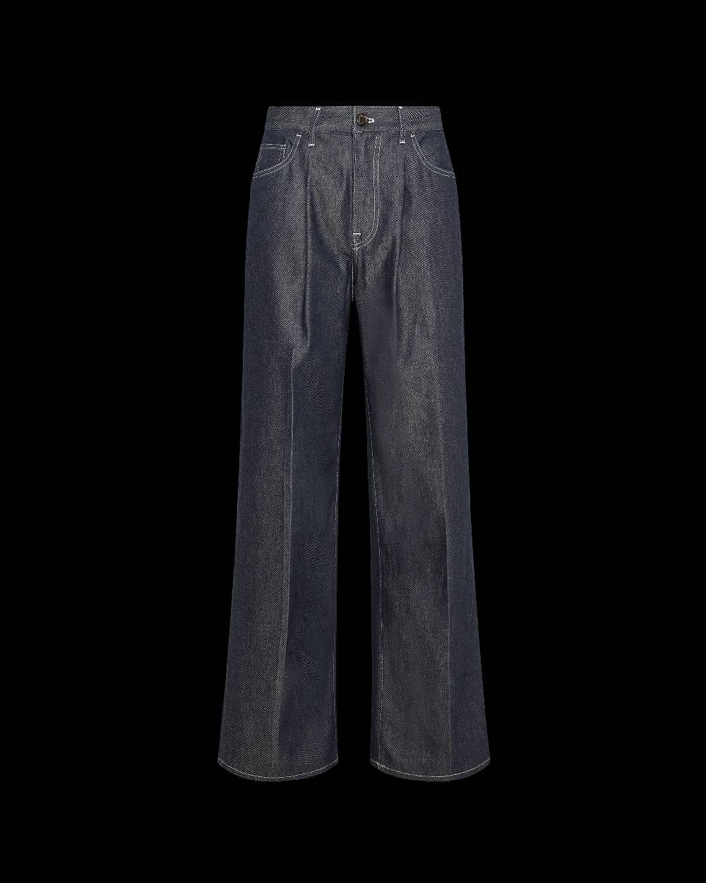 Philippe Model Jeans Charlotte da Donna Blu in Denim Nuovi prodotti