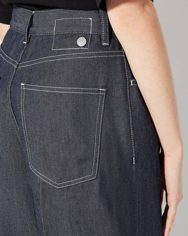 Philippe Model Jeans Charlotte da Donna Blu in Denim Nuovi prodotti