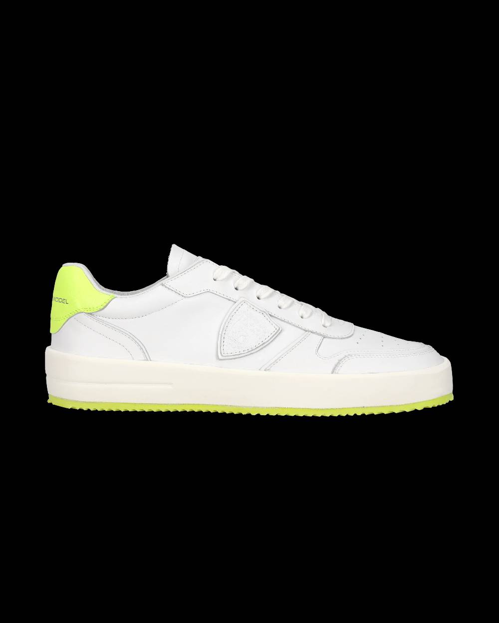 Philippe Model Sneaker bassa Nice uomo - bianco e giallo fluo Comprane uno, ottenene uno gratis