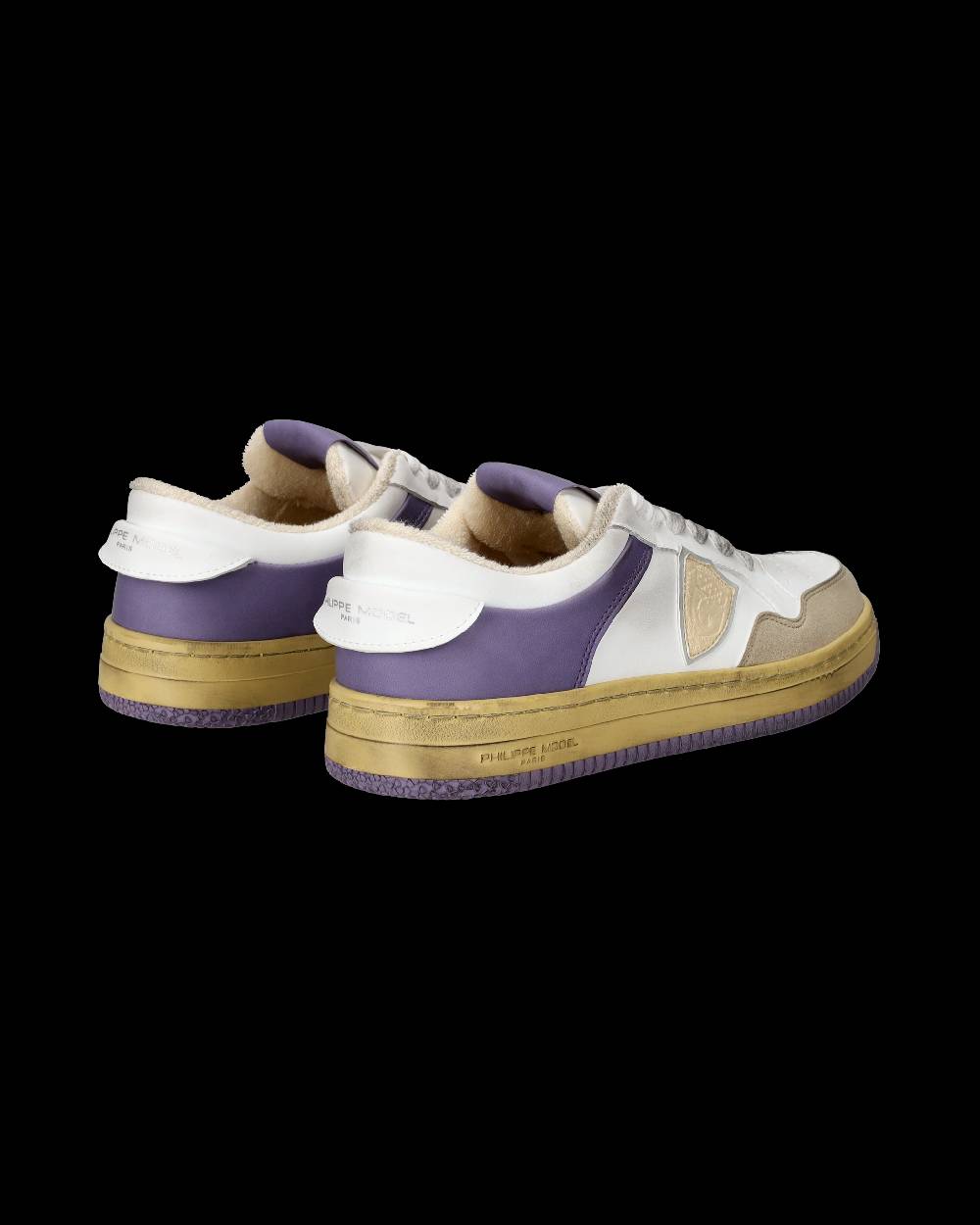 Philippe Model Sneakers Lyon da Donna con dettagli Glicine in Pelle Riciclata Sconti VIP