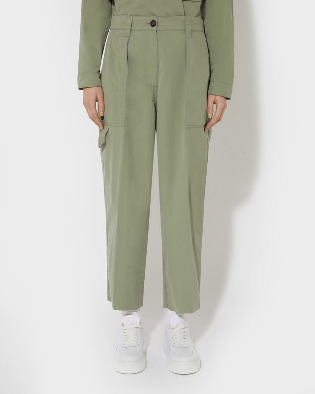 Philippe Model Pantaloni da Donna Sauge in Tessuto Tecnico