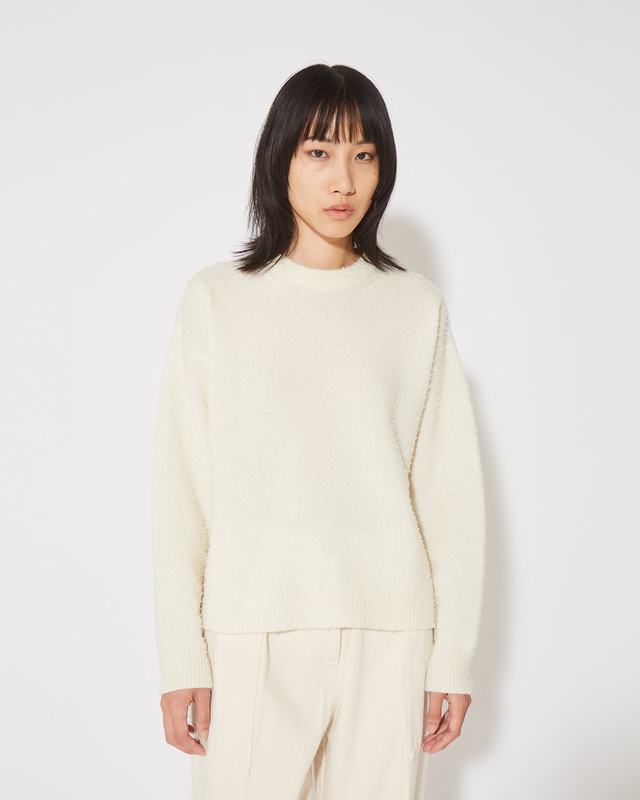 Philippe Model Felpa Renee da Donna Crema in Lana