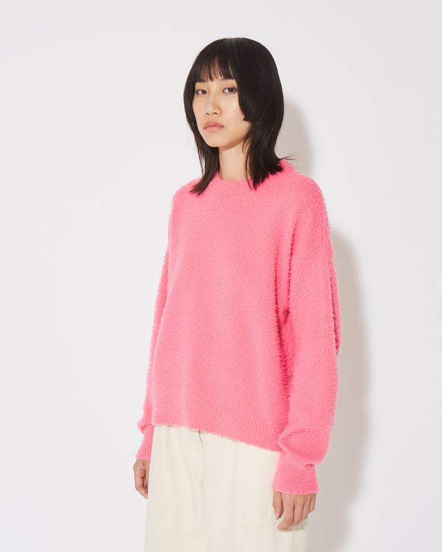 Philippe Model Felpa Renee da Donna Rosa in Lana Ultimi tre giorni