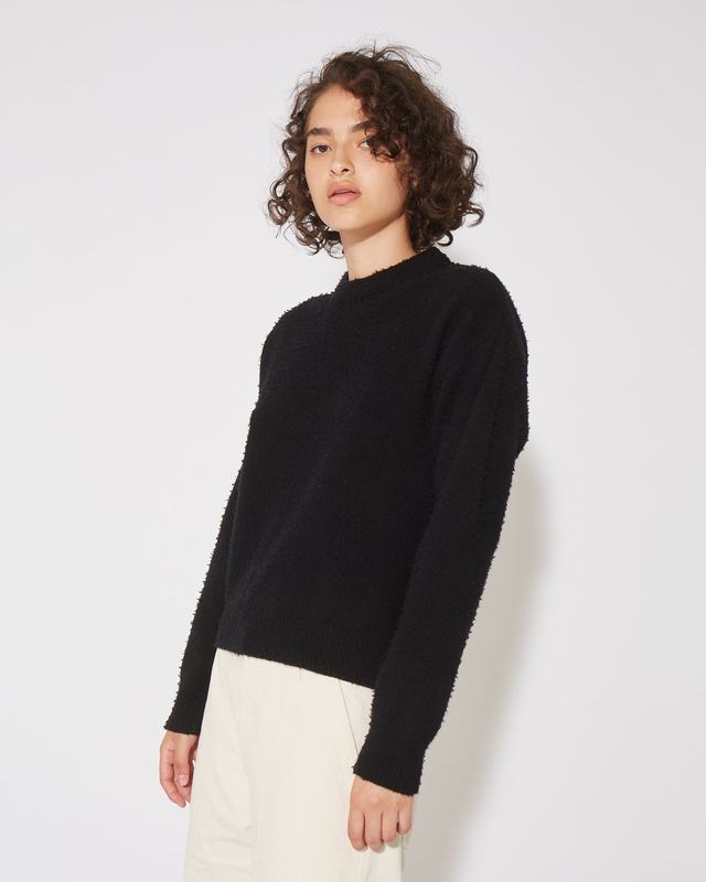 Philippe Model Felpa Renee da Donna Nera in Lana ACQUISTA ORA
