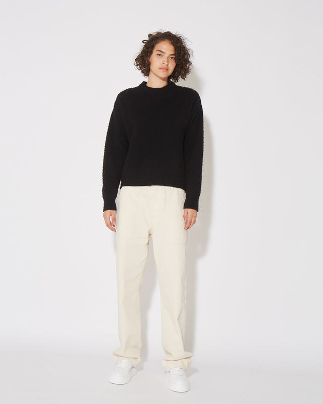 Philippe Model Felpa Renee da Donna Nera in Lana ACQUISTA ORA