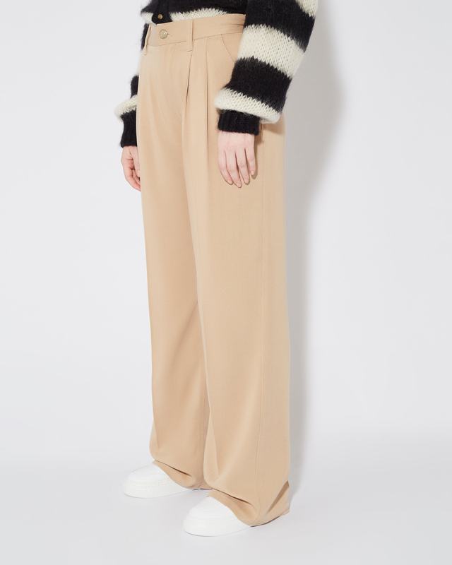Philippe Model Pantaloni chino Colette da Donna Marroni in Cotone Promozione temporanea