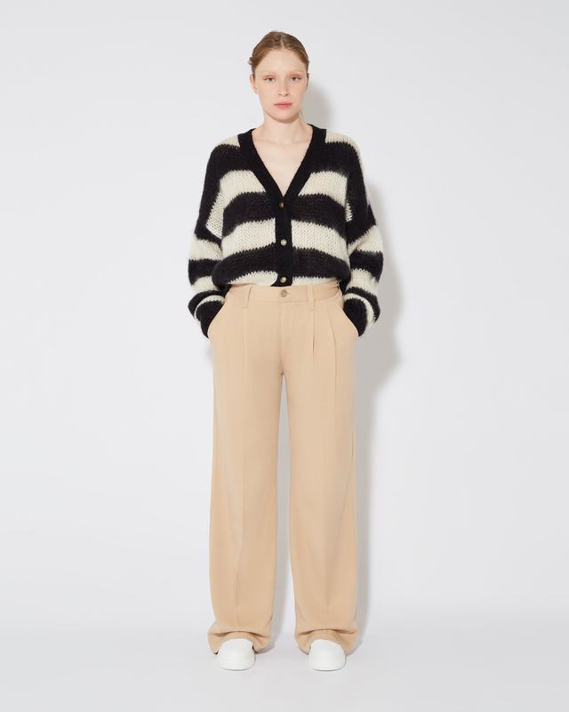 Philippe Model Pantaloni chino Colette da Donna Marroni in Cotone Promozione temporanea